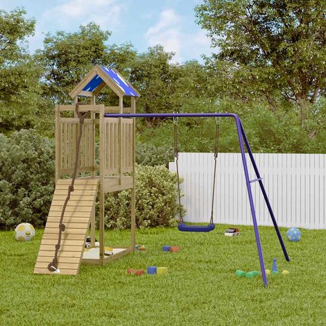 Spielturm Imprägniertes Kiefernholz (1/5)