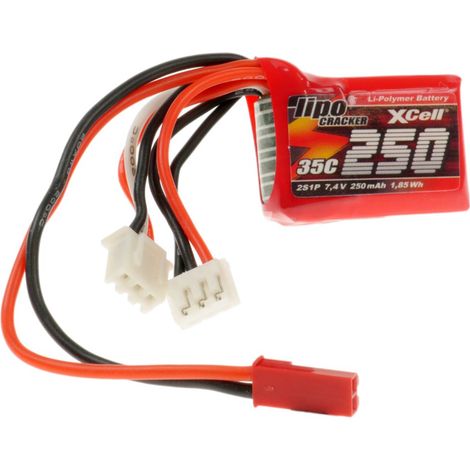 XCell LiPo Cracker 7,4 V/250 mAh 2S1P, 35C, BEC