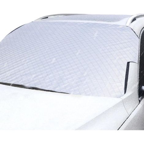 Frontscheibenabdeckung für Autos: Magnetischer Winterschutz gegen Wind, Schnee, Staub, Frost und Sonne – mit Magnet, passend für die meisten Autos (1/2)