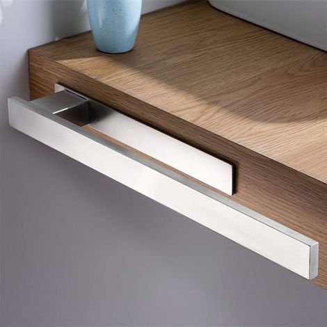 Toallero de pared de acero inoxidable 304, no requiere taladrar, se puede utilizar como toallero, portarrollos de papel higiénico o accesorio de baño. (1/2)