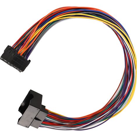 40-poliges PQ-Adapter-Verlängerungskabel für universelle Autoradios, 60 cm, stabile Leistung