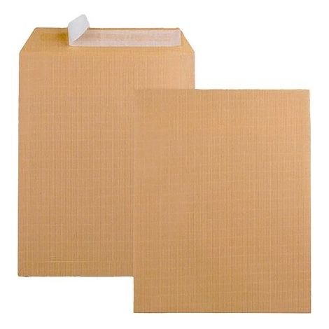 Pochette kraft armé brun 260 x 330 mm 130 g - Boîte de 10 (1/2)