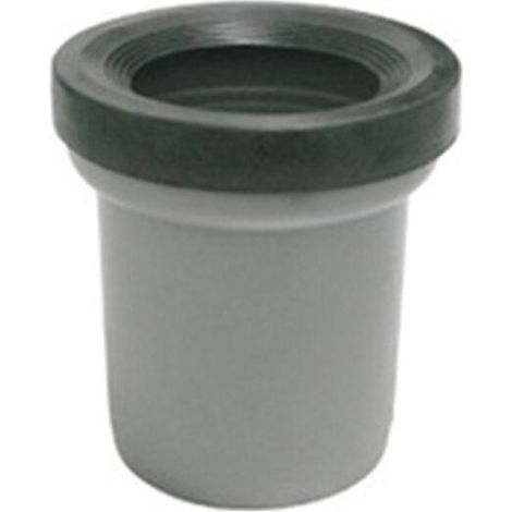 Gerades Verbindungsstück Mirtak PVC Grau 110 mm