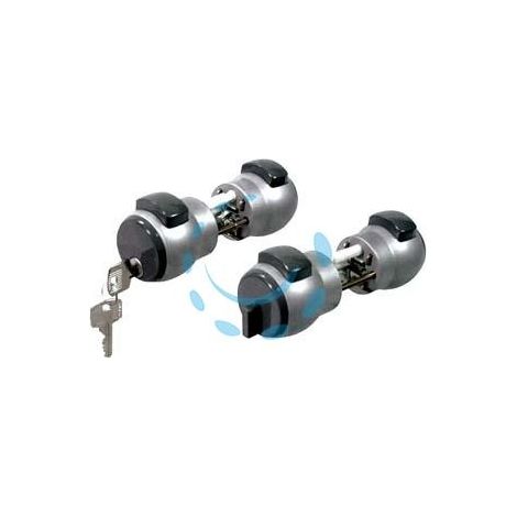 POMOLO PREMI E APRI CON CHIAVE ARGENTO 13NA - colore argento art.13NA