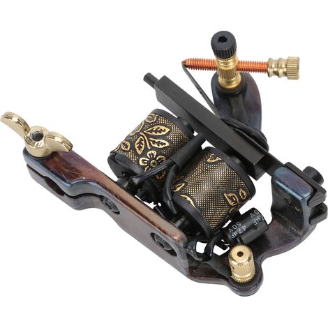 Professionelle Rotations-Tätowiermaschine für Detailarbeiten und Flächen, Tätowierstift aus Kohlenstoffstahl (1/5)