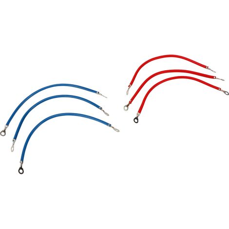 Câbles d'onduleur de batterie de 25 cm en cuivre pur étamé avec cosses résistantes à l'oxydation pour vélo électrique (1/5)