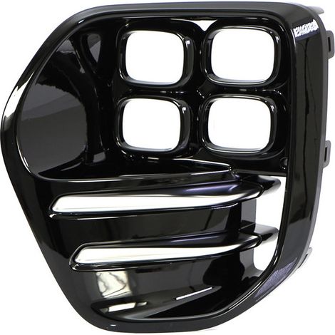 Grille de pare-choc avant gauche noire brillante avec trou feu de jour Kia Sportage 4 (QL) phase 1 2016-2018
