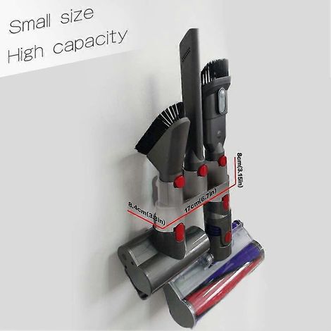 Wandhalterung, Adapter-Konverter-Set kompatibel mit Dyson V11 V10 V8 V7, Ersatz-Wandhalterung (1/4)