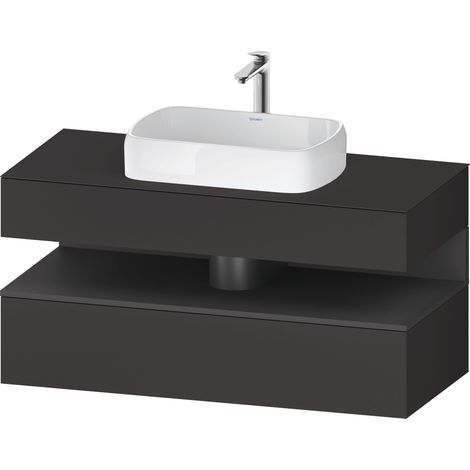 Duravit Collection One Meuble sous-vasque sur console, 1 tiroir,