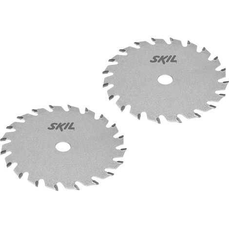Skil Sägeblatt-Set 2-teilig hartmetallbestückt ü 85 mm Werkzeugaufnahme ü 10 mm (1/2)