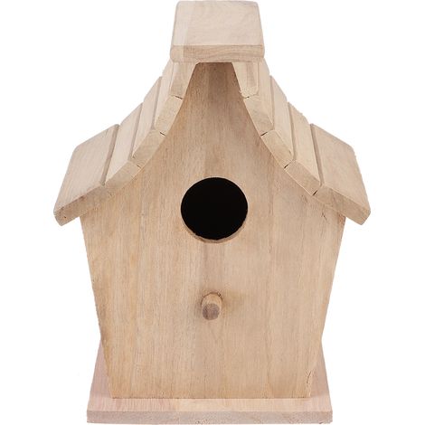 Casetta in legno da appendere per uccelli di piccola taglia - Pappagalli, parrocchetti, pollame
