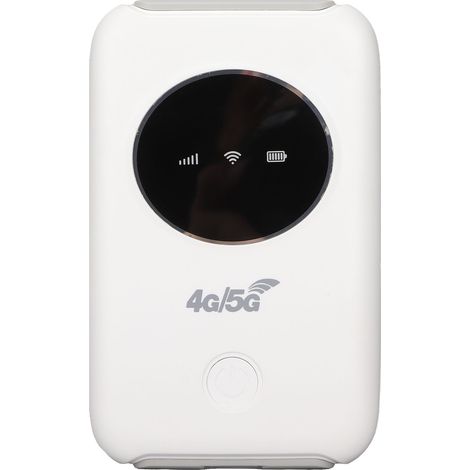 Dispositif Wi-Fi portable, batterie haute capacité 3200 mAh, carte réseau sans fil 4G, débit élevé 150 Mbps, Wi-Fi mobile portable (1/5)