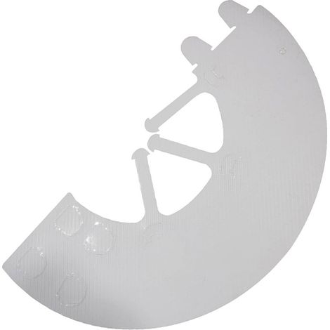 Collier 25 cm: Collier élisabéthain avec fermeture à dents pour chiens et chats