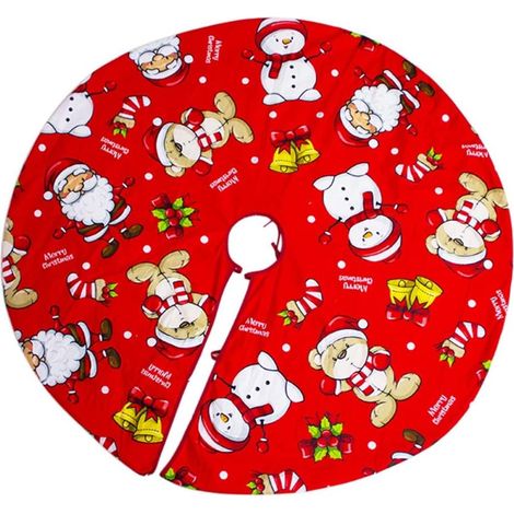 Housse Pour Sapin De Noël - Avec Réservoir D'eau Intégré - Hauteur Réglable - Pour Support De Sapin Et Cadeaux - 1 Pièce (1/5)