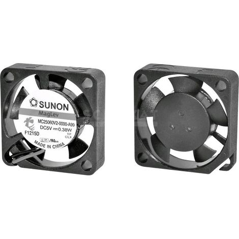 Ventilador axial compacto Sunon MF25060V21000UA99 negro