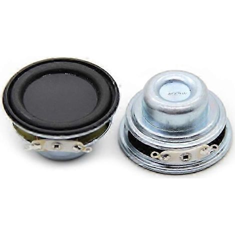 Haut-parleurs audio portables miniatures de 40 mm, 4 ohms et 5 W, avec membrane magnétique NdFeB et côtés en caoutchouc, pour home cinéma (réf. p202411261006). (1/5)