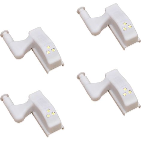 Genius Ideas 4 piezas de luz LED 'Bisagra'