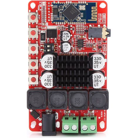 TDA7492 50W+50W Digitaler Audioverstärker mit Bluetooth CSR8635 V4.0 (1/5)