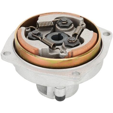 DEESSE SHOP-Botier de cloche de tambour d'embrayage 6T T8F + plaque pour Mini Pocket Quad Dirt Bike ATV 47cc 49cc (1/5)