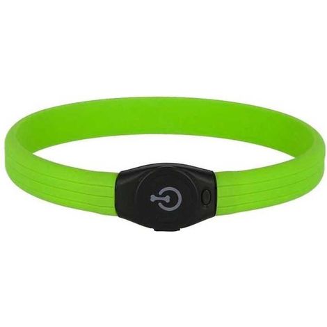 Collar LED - KERBL - Maxi Safe - 65 cm - 10 mm - Verde (1/3)