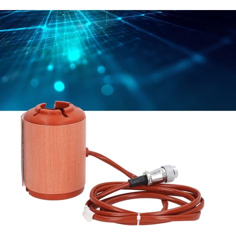 Einfacher Klettverschluss, kleine Sauerstoffflasche 220 V 120 W, Isolierung, elektrische Verbundheizhülse, Filter, elektrische Heizhülse mit konstanter Temperatur, Silikonkautschuk-Heizhülse (1/5)