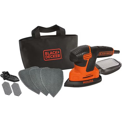 Black & Decker levigatrice mouse 120w 14.000 giri KA2000-QS