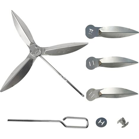 Set mit 2 One-Touch-Reinigungssystemen, 57 cm, kompatibel mit Weber-Grillteilen, 7444 Weber Kugelgrills (1/5)