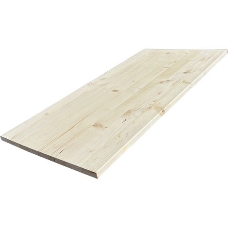 Tablette Sapin Rustique, L.80 cm x l.40 cm, Ep.18 mm