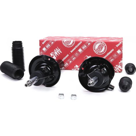 KIT AMORTIGUADORES + topes ""MS"" delanteros AUDI, SEAT, SKODA, VW ""MS"" (1/5)