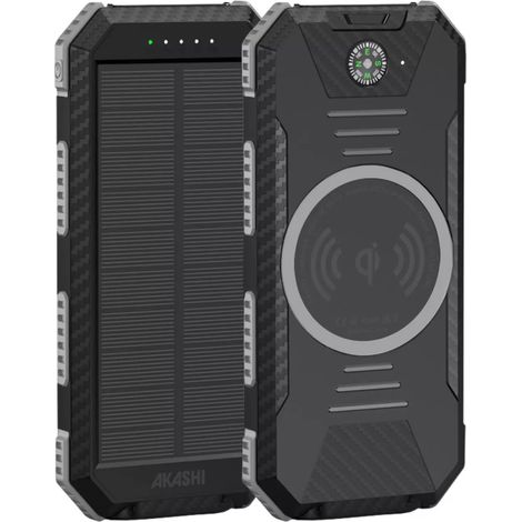 CHARGEURS EXTERNES AKASHI ALTPB 10 WIRLSOLAR (1/5)