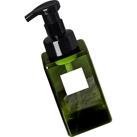 Dispenser di schiuma per crema detergente, sapone per il viso, gel doccia e shampoo: dispenser a pulsante con funzione schiuma e vano portaoggetti.