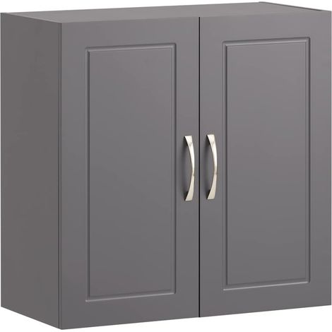 SoBuy Bathroom Wall Cabinet Wall Storage Cabinet Unit,FRG231-DG