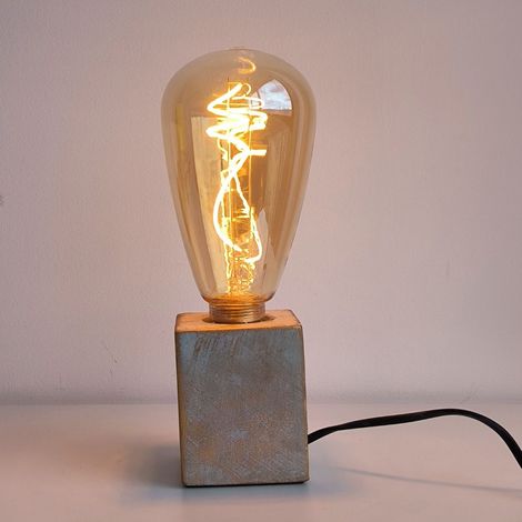 Bombilla Decorativa Filamento LED Edison E27 4W 1800K Cristal Dorado (1/2)