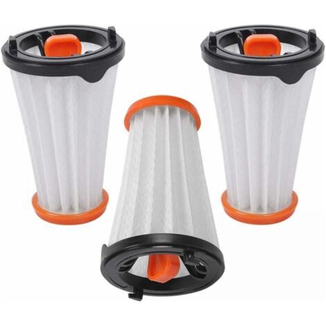 Juego de 3 filtros de repuesto für aspiradores AEG/Electrolux Rapido y Ergorapido. Reemplaza AEG AEF 144 / Electrolux EF144. (1/4)