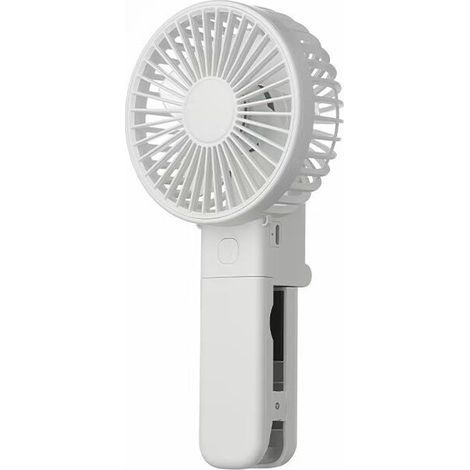 Tragbarer Nackenventilator leise USB Halsventilator wiederaufladbar mit regelbaren Geschwindigkeitsstufen für Home Office, Sport & Outdoor (1/5)