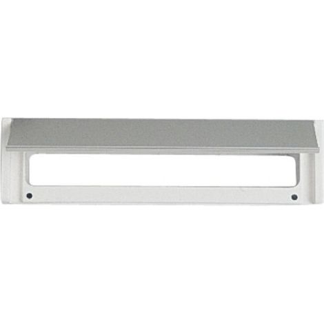 Entrée de boîte aux lettres finition argent type 3221/01 pour portes d'épaisseur 38 à 76 mm - NORMBAU (1/5)