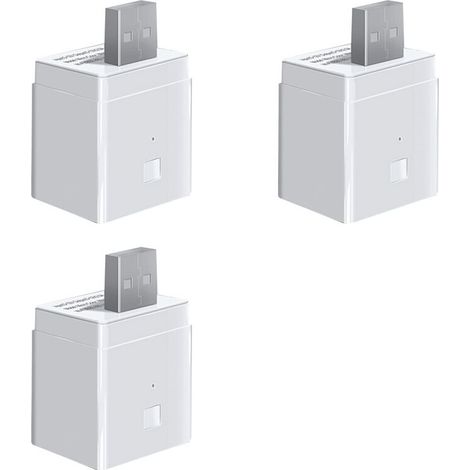 Kompatibel mit 3 Doodle 5V Smart WiFi USB-Adaptern, 2-in-1 WiFi USB-Netzteil, für Yandex Alexa Hey Smart-Home-Automatisierung.
