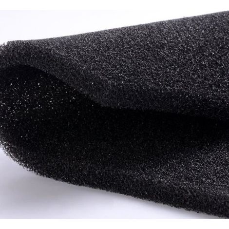 Entretien aquarium,Aquarium accessoire Aquarium filtre éponge pratique biochimique coton Aquarium étang - Type Large Pore-50x50x2cm (1/4)
