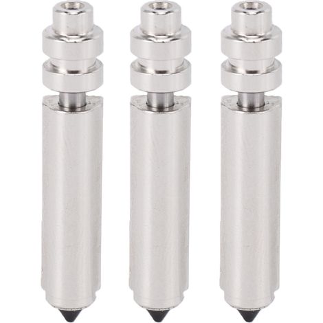 3 ugelli di ricambio integrati per la stampante 3D Anycubic Kobra X, da 0,2 mm, 0,4 mm e 0,6 mm, realizzati in acciaio temprato per una rapida sostituzione dell'estrusore. (1/5)