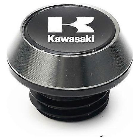 Convient aux Kawasaki Z900 ZX4R ZX4RR ZX25R : vis de remplissage d'huile du couvercle de pompe de frein avant et arrière en alliage d'aluminium modifié (bouchon d'huile unique couleur titane). (1/5)
