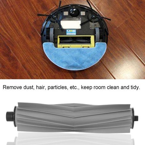Accessoire de Remplacement de Brosse Principale - Compatible avec Robot Aspirateur ILIFE A7 et A6 - Brosse de Haute Qualité (ABS+Silicone) (1/5)