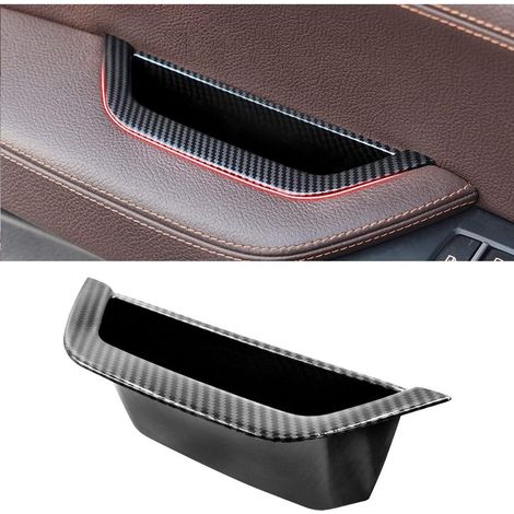 Compatible avec Poignée Porte BMW X3 F25 2010-2016,X4 F26 2014-2017 Garniture Poigner de Porte Interieur X3 F25 Poignee de Portes Avant X4 F26 Poignée Intérieure Gauche pour BMW-Fibre Carbone (1/5)