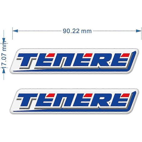 Autocollants Tenere Super Tank Pad Protector, protection de réservoir, emblème, logo, carénage, garde-boue pour Yamaha 700 1200 Xt Z Xt1200z--3 (1/5)
