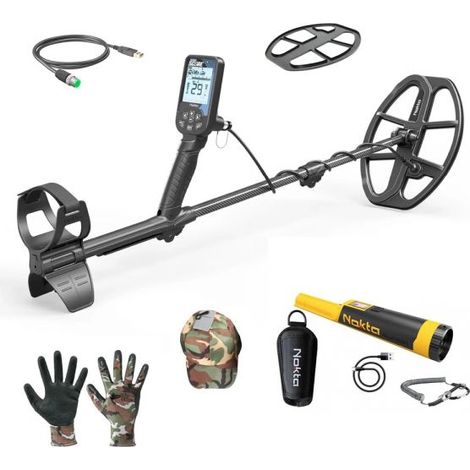 Nokta Metal Detector DOUBLE SCORE Multi frequenza Simultanea - (Expert pack)