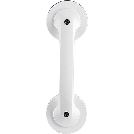 Barre d'appui à ventouse, plastique, blanc (1/5)