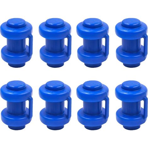Capuchons De Pôle De Trampoline,Capuchons de poteaux pour poteaux de Filet de Trampoline, Casquettes de Trampoline,Filet de Sécurité Pièce de Rechange, Casquette de pôle