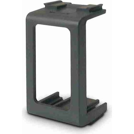 Adattatore GEWISS serie PLAYBUS di colore grigio scuro