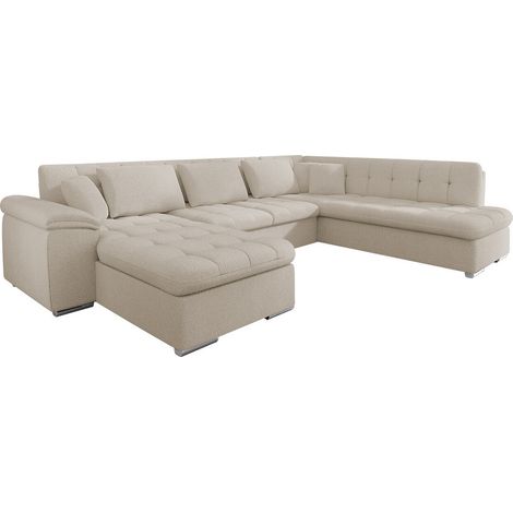 Sofá rinconero Comfivo 170, Baloo 2074, Función de descanso, Almacenaje, 348x205x76cm, 0 (1/5)
