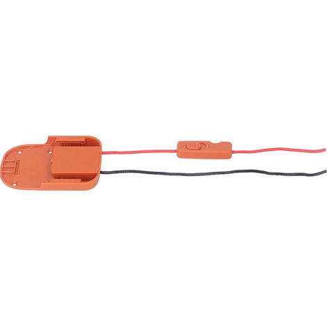 Adaptateur secteur professionnel avec connecteur d'alimentation et fusible pour batterie RIDGID AGE 18V (1/5)