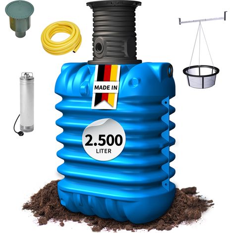 4rain MODULARIS Erdtank-Paket 2500 L (1/5)